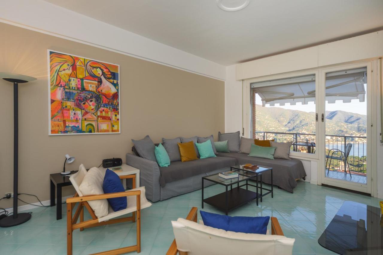 Casa Linda Vista Da Sogno, Piscina E Tennis Ραπάλο Εξωτερικό φωτογραφία